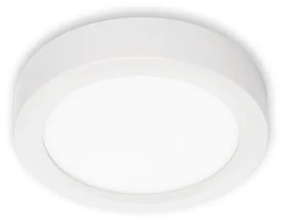 Produktbild von BRILONER FIRE LED Deckenleuchte, Neutralweißes Licht, Flaches Design, weiß, 17 x 3,2 cm