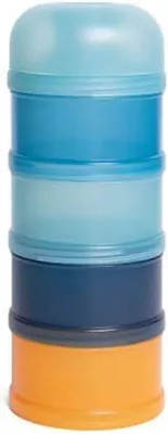 Produktbild von Milchpulverturm - Milchpulverdosen aus Plastik