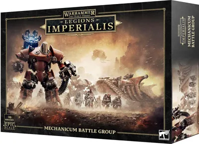Produktbild von Games Workshop Legions Imperialis: Mechanicum Battle Group, Actionfigur zum Sammeln, Kartenspiel