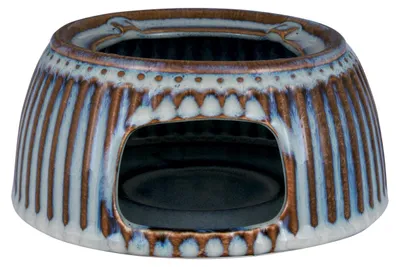 Produktbild von Greengate Alice Stövchen oyster blue 14,5x7cm