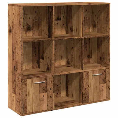 Obrázok produktu pre vidaXL Regál na knihy vzhľad starého dreva 98x29x97,5 cm materiál na báze dreva