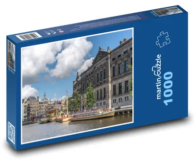 Obrázek produktu pro Puzzle 1000 Výletní lodě v Amsterdamu - martinpuzzle