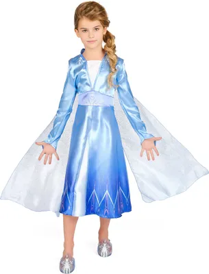 Produktbild von Disney Frozen Prinses Elsa Travelling Kinder Kostüm 7-8 jaar