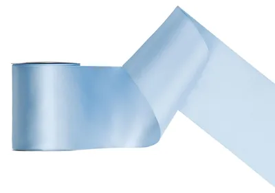 Produktbild von Satinband 100mm x 25m hellblau