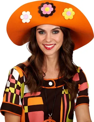 Produktbild von Hippie Hut Schlapphut für Fasching Karnevalskostüm
