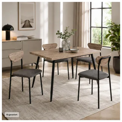 Produktbild von Tischgruppe Enrico 5-teilig San Remo
