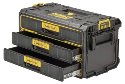 Immagine prodotto di Dewalt - Cassetta degli attrezzi, plastica ABS AW2460 (taglia unica) (nero/giallo)