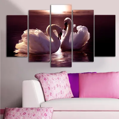 Obrázok produktu pre Wallity, 5PMDF- CHR1905, farebný, plátno, 110 x 60 cm, 100% MDF (hrúbka: 3 mm)