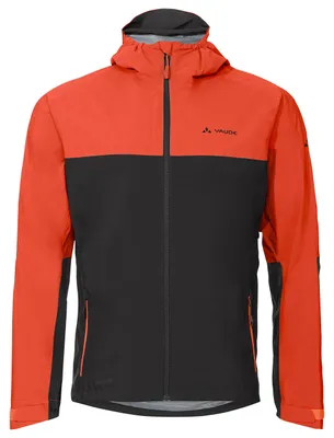 Produktbild von VAUDE Moab Regenjacke für Herren, wasserdicht – Glowing Red – Gr. S
