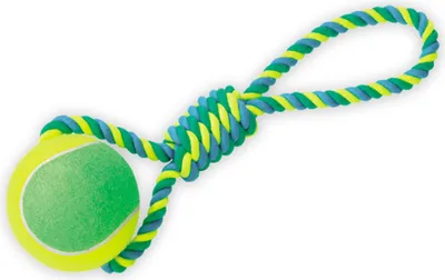 Immagine prodotto di Corda giocattolo, corda da gioco con pallina da tennis XXL