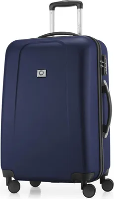 Produktbild von HAUPTSTADTKOFFER - Wedding - Hartschalen-Koffer Trolley Rollkoffer Check-In Gepäck Gurtmaß max. 158 cm Reisekoffer TSA, 65 cm, 67 Liter,Dunkelblau
