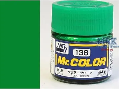 Produktbild von Mr Hobby - Gunze Mr Hobby -Gunze Mr. Color (10 ml) Clear Green