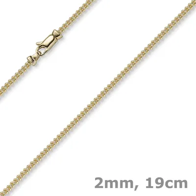 2mm-Franco-Armband-aus-585-Gelbgold-19cm
