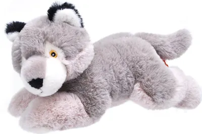 Obrázek produktu pro Plyšový vlk ležící Ecokins - 20 cm