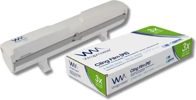Produktbild von SET Effizienter Wrapmaster-Spender 1000 und Frischhaltefolie 1000 aus Polyethylen