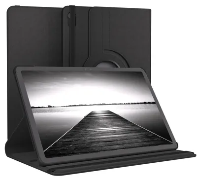 Produktbild von EAZY CASE - Tablet Hülle für Samsung Galaxy Tab S11 Schutzhülle, Tablet Case 360° drehbar in Schwarz