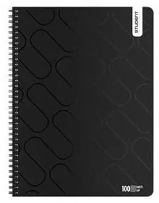 Produktbild von Spiralnotizbuch "Student Premium", Mix, A4, liniert, 100 Blatt, ICO 7500161000