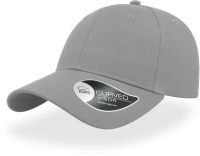 Immagine prodotto di Atlantis HITC | 6-Panel-Design Hit Cap - Visiera curva - Colore: Grigio chiaro - Taglia: Unica