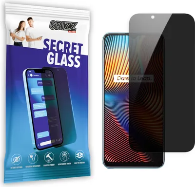 Zdjęcie produktu dla Szkło do ochrony prywatności GrizzGlass SecretGlass dla Realme 7 Pro