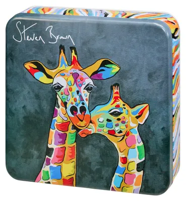 Image de Steven Brown Francie et Josie MC Zoo Vanille Fudge Boîte cadeau 200g