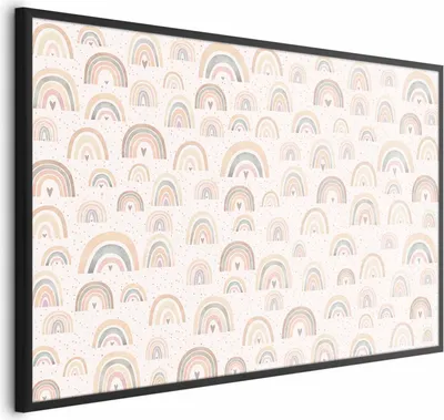 Produktbild von Posterpapier Poster - Rainbows and Hearts 42x29.7 cm Für Kinder e-A-10133-ao-a