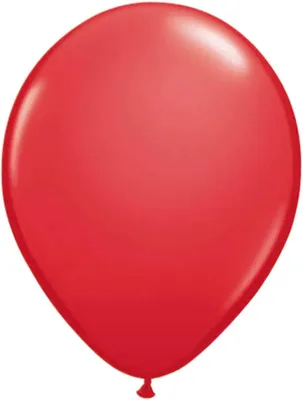 Produktbild von Folat 08103 Rote Ballons 30cm-100 Stück, Rot