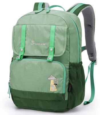Produktbild von Kinderrucksack 20L Grün Wasserdicht für Schule & Ausflüge