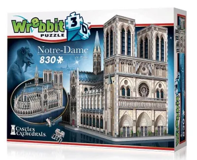 Zdjęcie produktu dla Notre-Dame de Paris. pUZZLE 3D (830 elementów)