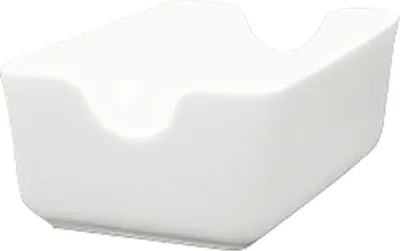 Produktbild von CHURCHILL Alchemy White Zuckertütenhalter, Länge: 113 mm, Breite: 73 mm
