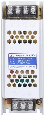 LED-Netzteil 24V 60W Schaltnetzteil für Lichtboxen