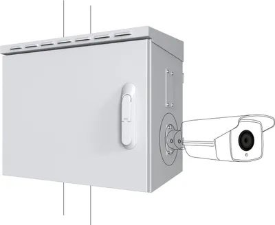 Produktbild von Lanview RCCTV005, 0U, 65 kg, Sperrschloss, 29 kg, Weiß