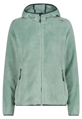 Immagine prodotto di CMP, giacca da donna, modello FIX, con cappuccio, colore turchese, taglia 46