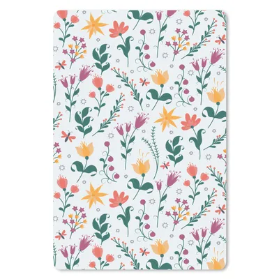 Obrázok produktu pre Podložka pod myš - Vzory - Kvety - listy - 18x27cm - Rohožka pod myš