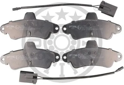 Produktbild von OPTIMAL Bremsbeläge Satz Hinten Bremsklötze für FORD MONDEO II Kombi (BNP) BP-09840