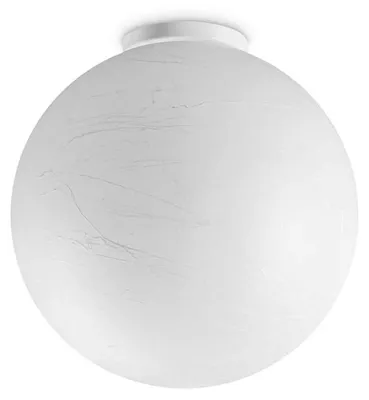 Produktbild von Zeitgenössische Deckenleuchte Papier Metall Weiß 1 Licht E27 25W Ip20