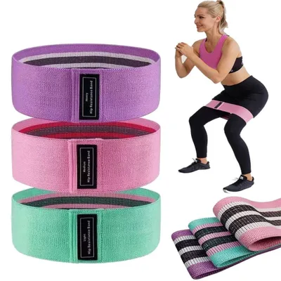 Immagine prodotto di Gomme da ginnastica in tessuto 3 pezzi