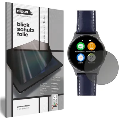 Produktbild von Uhr 34.5 mm Durchmesser Blickschutzfolie matt Schutzfolie Folie Display Schutz