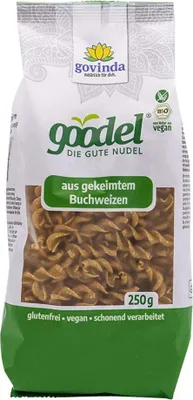 Obrázok produktu pre Naklíčené cestoviny - Pohánkové fusilli 250g