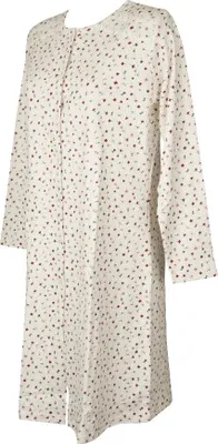 Immagine prodotto di Camicia da notte donna RAGNO aperta davanti invernale manica lunga cotone interlock  articolo DA58NN, Taglia 56, Cotone 100%