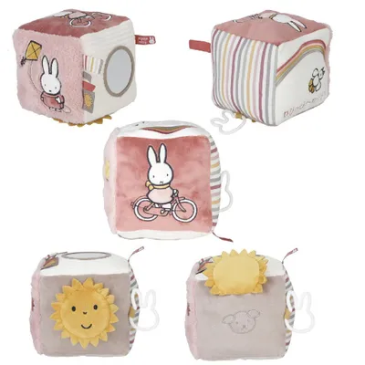 Image de Cube d'activités Miffy + son rose