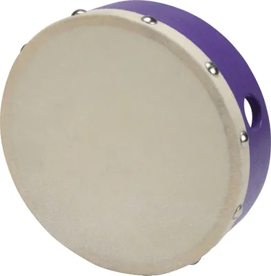 Produktbild von Tamburin Handtrommel  für Kinder D: 15 cm aus Holz - 3835