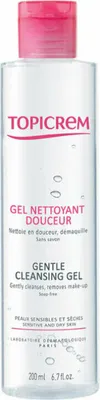 Image de TOPICREM HYDRA+ Gel nettoyant doux 200ML