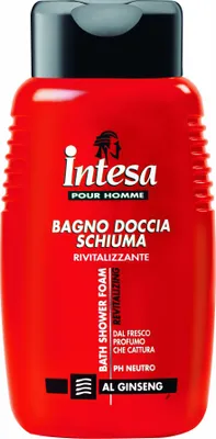 Produktbild von Intesa pour Homme Daily Invigorating Shampoo Shower Gel and Bath Hydration Ginseng 500ml