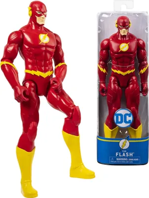 Produktbild von Flash DC Comics duża figura 30 cm ruchome części Spin Master