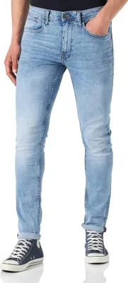 Produktbild von Blend BHJet Herren Jeanshose Hose mit Eingrifftaschen Gürtelschlaufen Stretch Baumwollmischung Slim fit