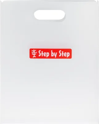 Immagine prodotto di Step by Step scatola per quaderni Folder Box With Carrying Handle Transparent trasparente