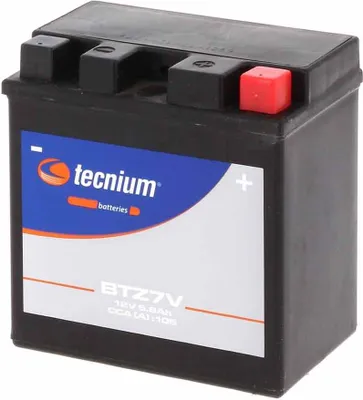 Obrázok produktu pre Bezúdržbová batéria TECNIUM SLA aktivovaná vo výrobe - BTZ7V