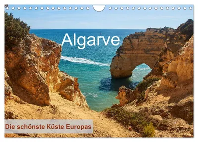 Produktbild von Algarve - Die schönste Küste Europas (Wandkalender 2027 DIN A4 quer), CALVENDO Monatskalender