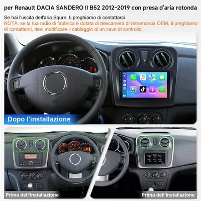Produktbild von Android 13 Autoradio – Multimediasystem – Autoradio – Navigationssystem – GPS-Radio – 9-Zoll HD-Display