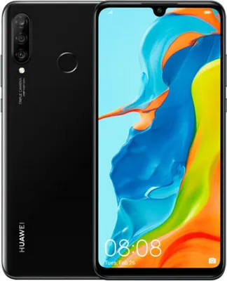 Produktbild von Huawei P30 lite, 15,6 cm (6.15"), 4 GB, 128 GB, 48 MP, Android 9.0, Schwarz